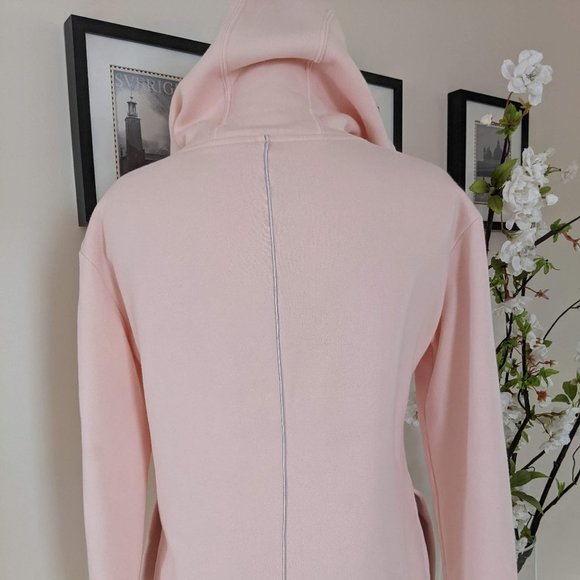 Adidas Pink Hoodie with Adidas logo in the front. Size S Loose fit - Picture 3 of 17
